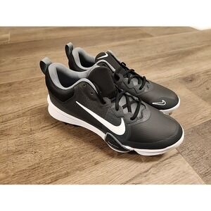 Nike Men's 8 Force Zoom Trout 9 Pro Baseball Cleats Black/Grey FB2907-001 NEW